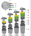 Filtro Atman externo con uv 10000 a 15000 litros -EF-6000 UVC